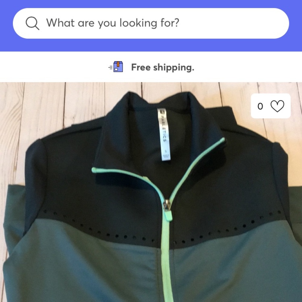 Fabletics Cleo Jacket. Euc. Size Medium. Evergreen - image 3